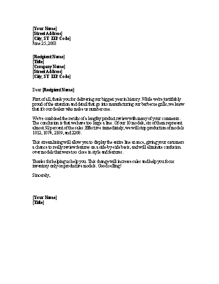 Letter Of Notice For Work Template