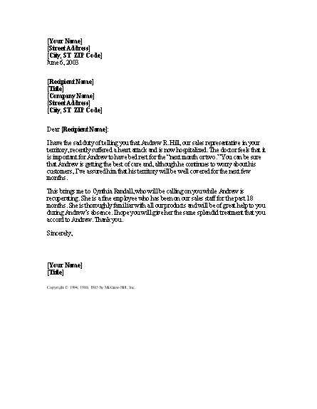 Announcement letters Archives - Formal Letter Templates